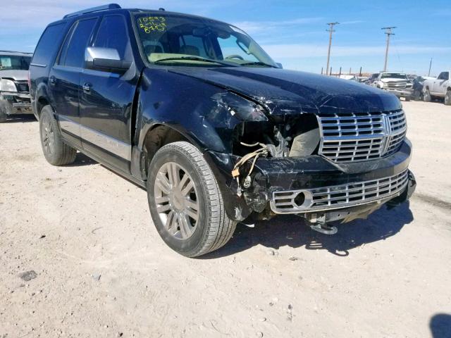 5LMFU27518LJ06634 - 2008 LINCOLN NAVIGATOR BLACK photo 1
