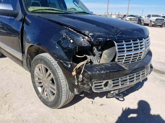 5LMFU27518LJ06634 - 2008 LINCOLN NAVIGATOR BLACK photo 9