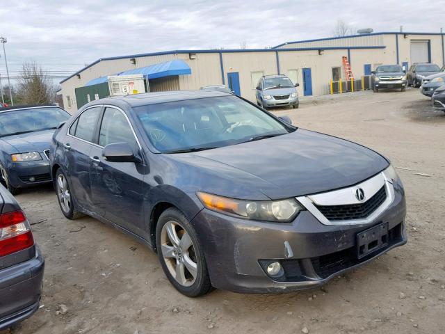 JH4CU2F68AC000626 - 2010 ACURA TSX GRAY photo 1