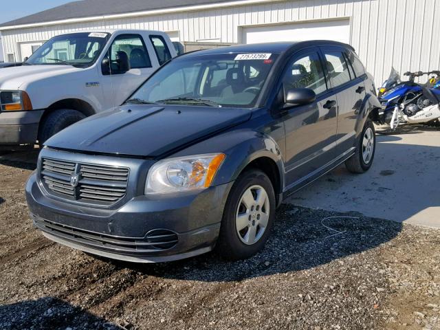 1B3HB28B18D571579 - 2008 DODGE CALIBER GRAY photo 2