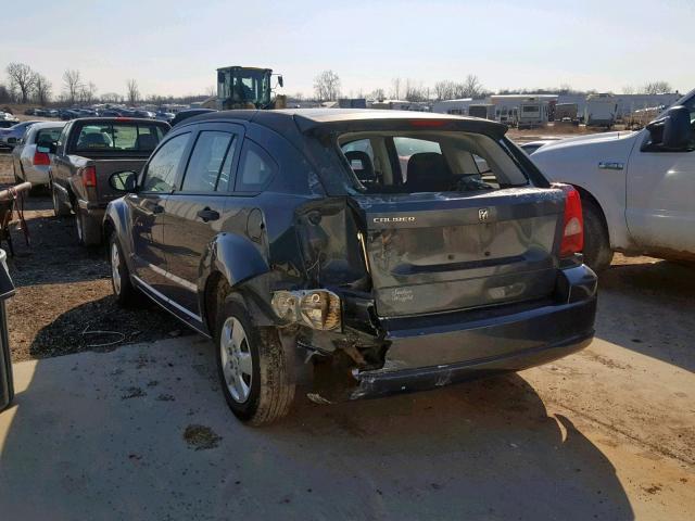 1B3HB28B18D571579 - 2008 DODGE CALIBER GRAY photo 3