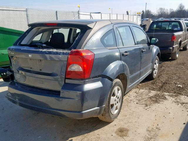 1B3HB28B18D571579 - 2008 DODGE CALIBER GRAY photo 4