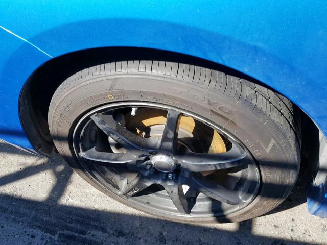 JM1BL1K61B1362858 - 2011 MAZDA 3 S BLUE photo 9