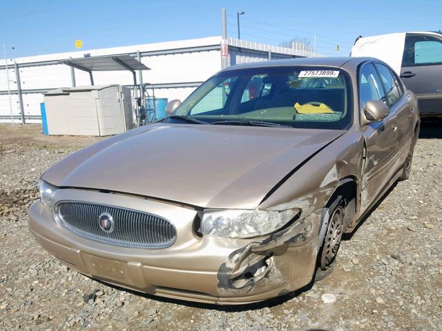 1G4HP52K15U102137 - 2005 BUICK LESABRE CU BEIGE photo 2