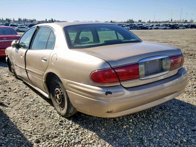 1G4HP52K15U102137 - 2005 BUICK LESABRE CU BEIGE photo 3