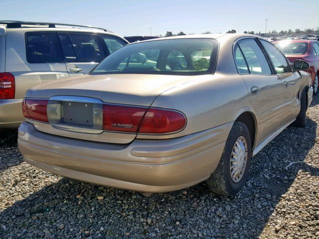 1G4HP52K15U102137 - 2005 BUICK LESABRE CU BEIGE photo 4