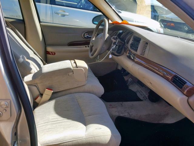 1G4HP52K15U102137 - 2005 BUICK LESABRE CU BEIGE photo 5