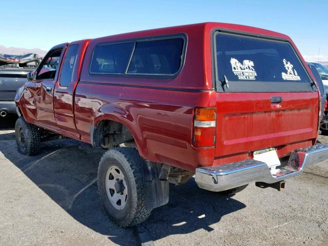 JT4RN13P9P6059109 - 1993 TOYOTA PICKUP 1/2 MAROON photo 3