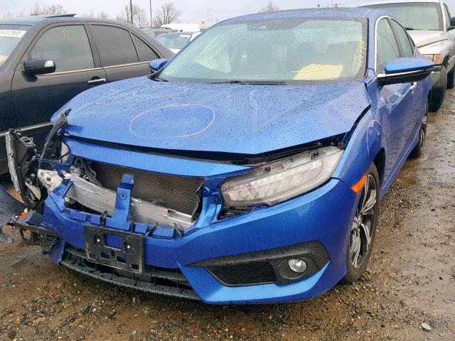 19XFC1F99HE213111 - 2017 HONDA CIVIC TOUR BLUE photo 2