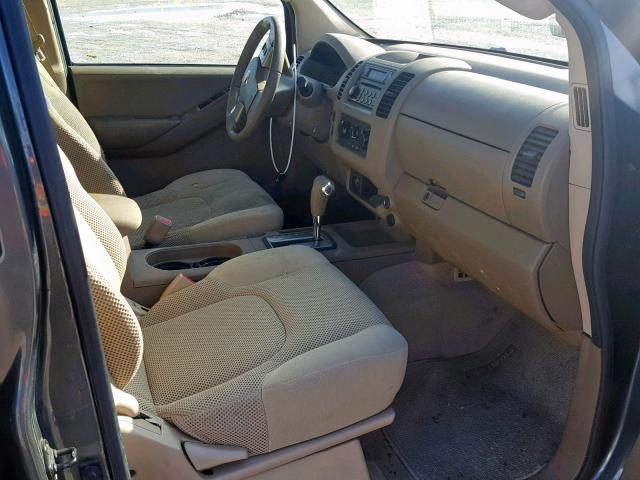 1N6AD09W77C452212 - 2007 NISSAN FRONTIER C GRAY photo 5