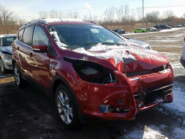 1FMCU0J99EUA52091 - 2014 FORD ESCAPE TIT MAROON photo 1