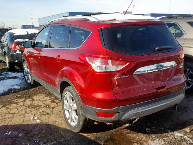 1FMCU0J99EUA52091 - 2014 FORD ESCAPE TIT MAROON photo 3