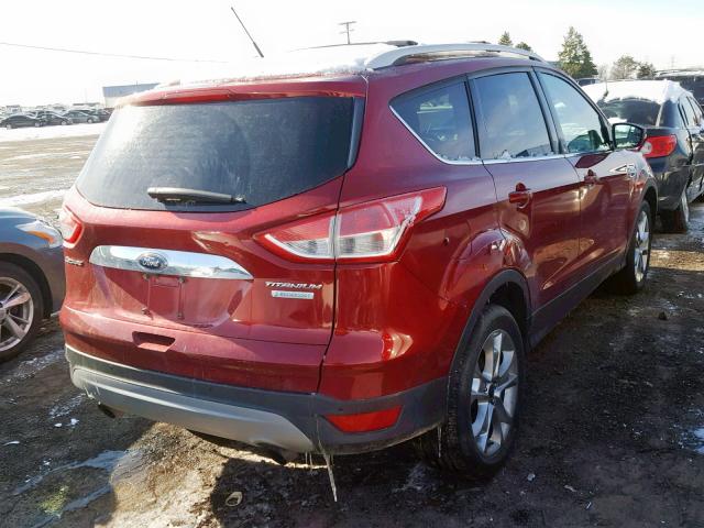 1FMCU0J99EUA52091 - 2014 FORD ESCAPE TIT MAROON photo 4