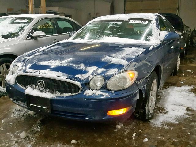 2G4WC532851314546 - 2005 BUICK LACROSSE C BLUE photo 2