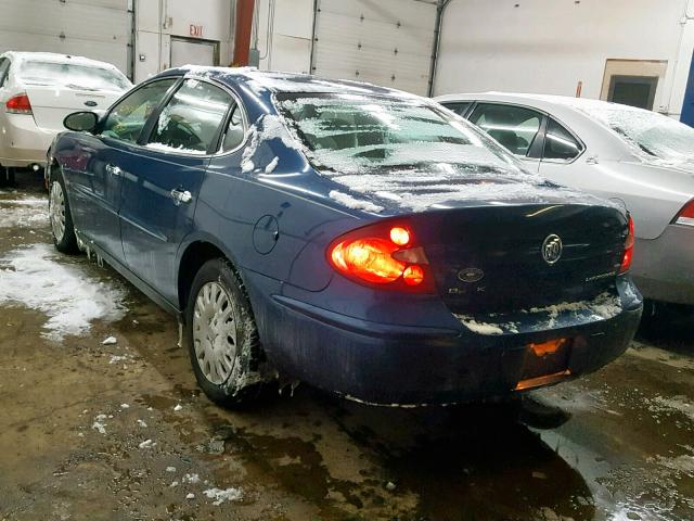 2G4WC532851314546 - 2005 BUICK LACROSSE C BLUE photo 3