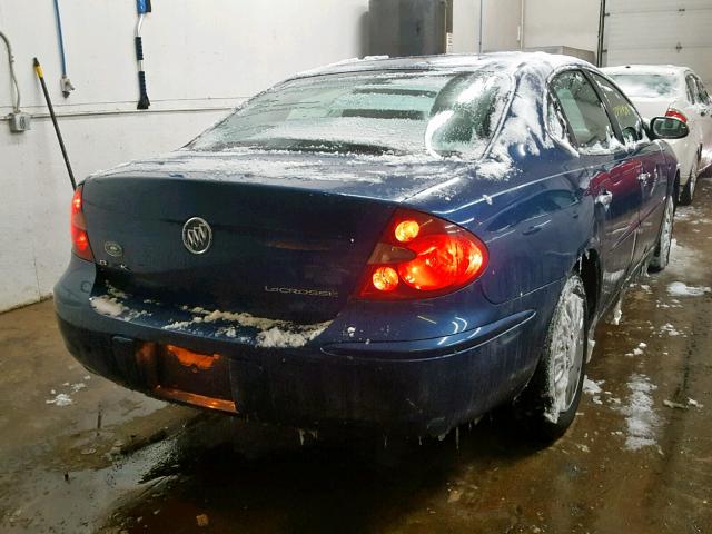 2G4WC532851314546 - 2005 BUICK LACROSSE C BLUE photo 4