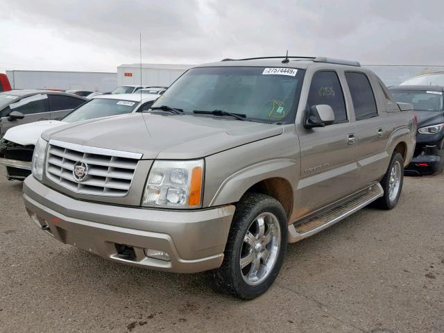 3GYEK63N83G201729 - 2003 CADILLAC ESCALADE E GOLD photo 2