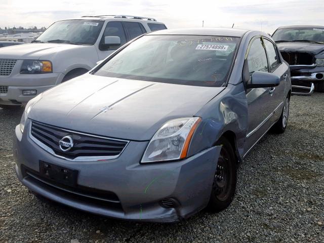 3N1AB6AP8BL719454 - 2011 NISSAN SENTRA 2.0 SILVER photo 2