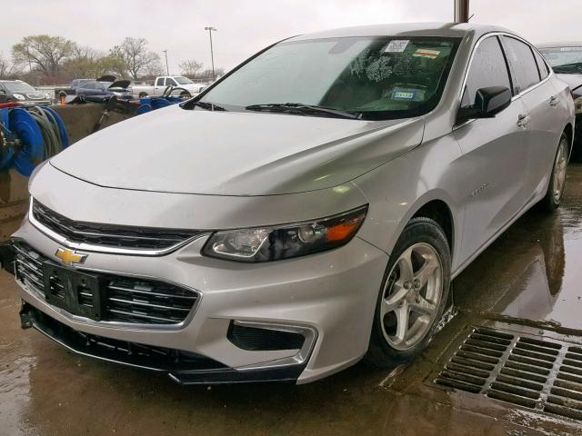 1G1ZB5ST0GF208935 - 2016 CHEVROLET MALIBU LS Gümüş foto 2