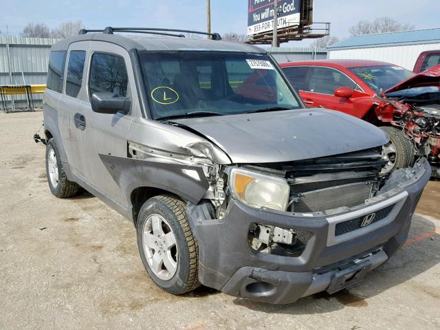 5J6YH28573L009654 - 2003 HONDA ELEMENT EX SILVER photo 1