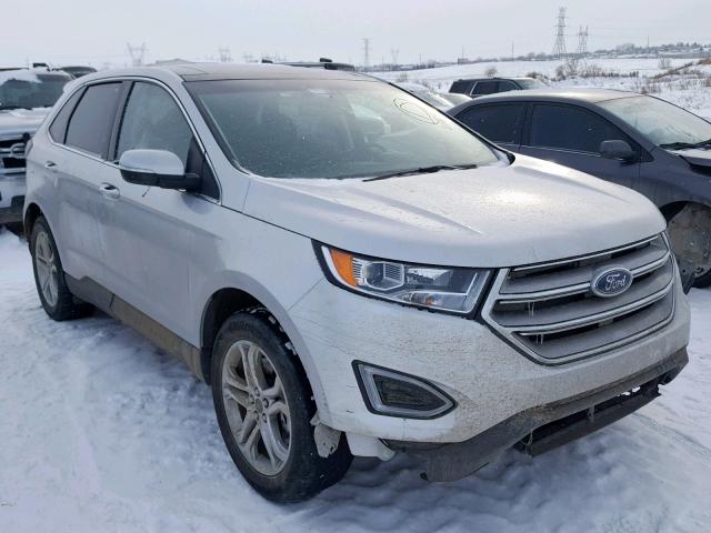 2FMPK4K86JBC33251 - 2018 FORD EDGE TITAN SILVER photo 1