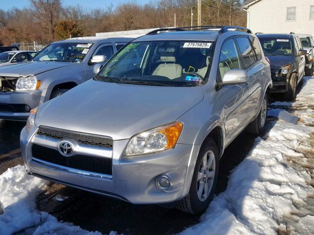 JTMZF31V99D004569 - 2009 TOYOTA RAV4 LIMIT SILVER photo 2