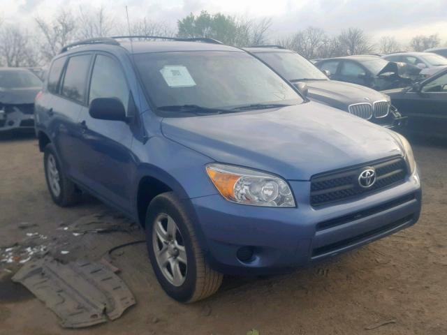 JTMBD35V085135061 - 2008 TOYOTA RAV4 BLUE photo 1