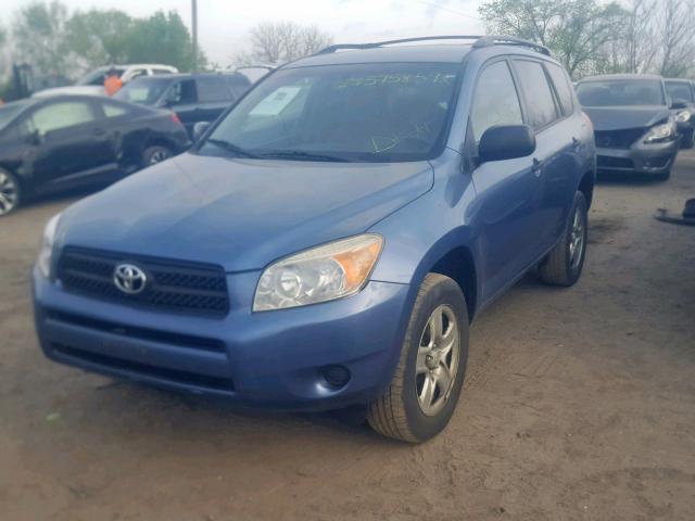 JTMBD35V085135061 - 2008 TOYOTA RAV4 BLUE photo 2