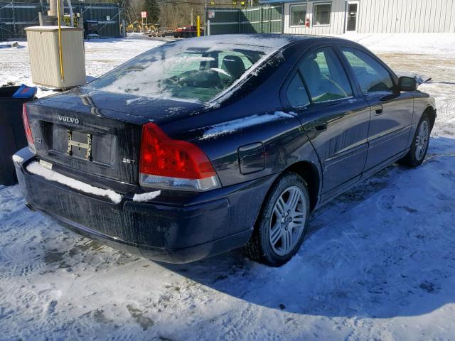 YV1RS592182692590 - 2008 VOLVO S60 2.5T BLUE photo 4