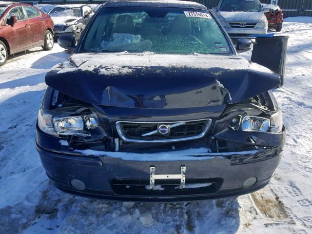 YV1RS592182692590 - 2008 VOLVO S60 2.5T BLUE photo 9