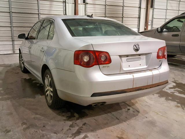 3VWST71K96M645225 - 2006 VOLKSWAGEN JETTA TDI SILVER photo 3