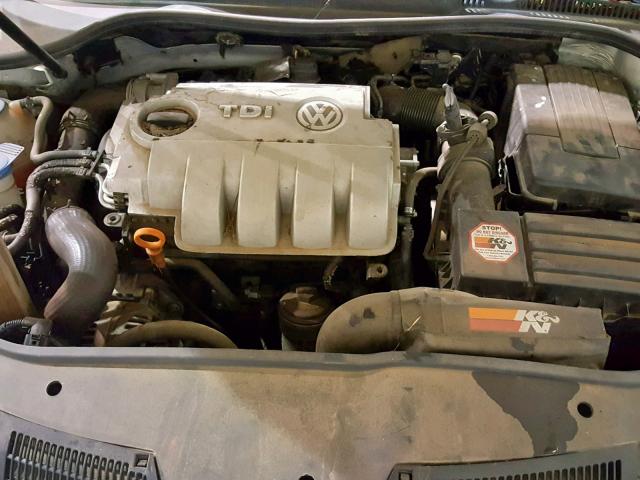 3VWST71K96M645225 - 2006 VOLKSWAGEN JETTA TDI SILVER photo 7