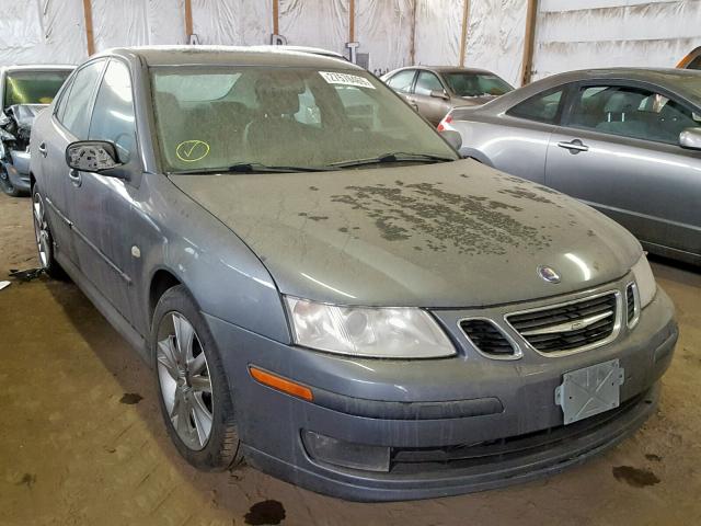 YS3FD49Y171109224 - 2007 SAAB 9-3 2.0T GRAY photo 1