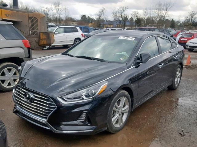 5NPE34AF1JH628712 - 2018 HYUNDAI SONATA SPO BLACK photo 2