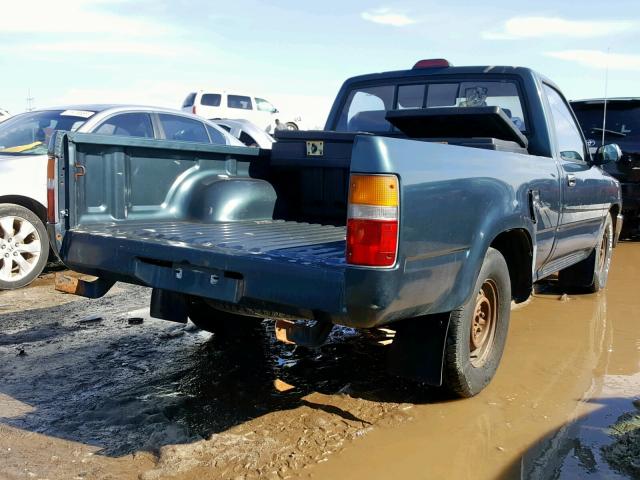 JT4RN81P2R5198969 - 1994 TOYOTA PICKUP 1/2 GREEN photo 4