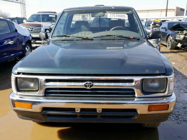 JT4RN81P2R5198969 - 1994 TOYOTA PICKUP 1/2 GREEN photo 9