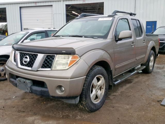 1N6AD07U07C439254 - 2007 NISSAN FRONTIER C GRAY photo 2