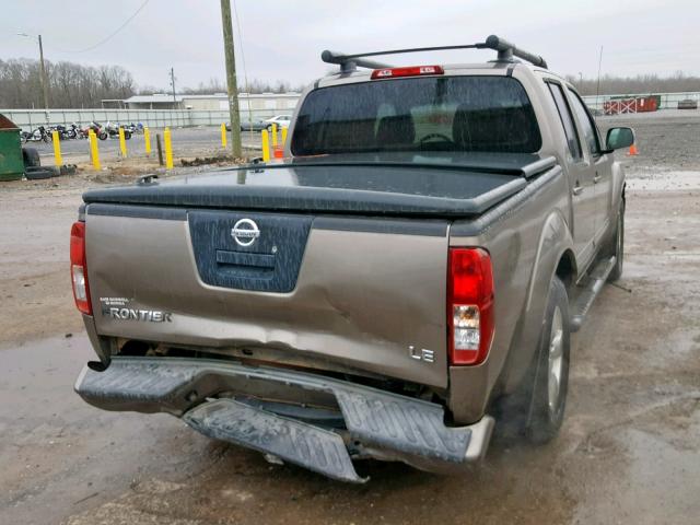 1N6AD07U07C439254 - 2007 NISSAN FRONTIER C GRAY photo 4