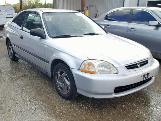 1HGEJ6229VL012790 - 1997 HONDA CIVIC DX SILVER photo 1