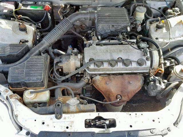 1HGEJ6229VL012790 - 1997 HONDA CIVIC DX SILVER photo 7