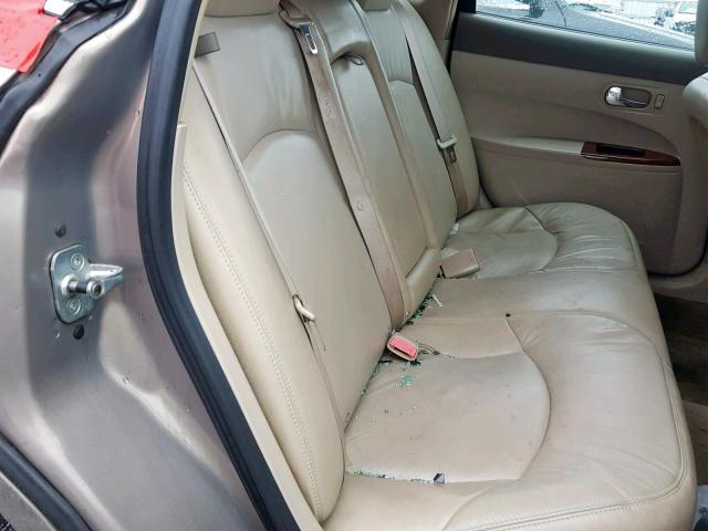 2G4WD582761227969 - 2006 BUICK LACROSSE C TAN photo 6