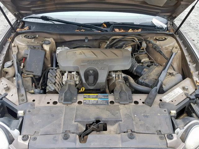 2G4WD582761227969 - 2006 BUICK LACROSSE C TAN photo 7