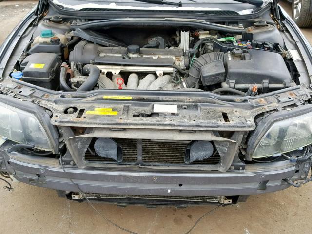 YV1RS64A542392808 - 2004 VOLVO S60 GRAY photo 7