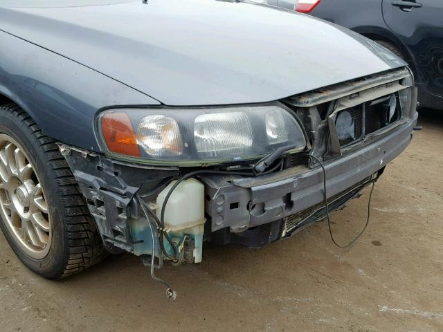 YV1RS64A542392808 - 2004 VOLVO S60 GRAY photo 9