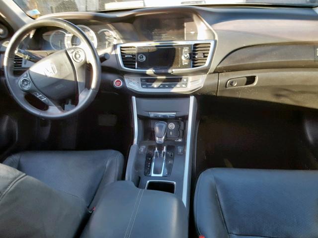 1HGCR2F87DA114008 - 2013 HONDA ACCORD EXL GRAY photo 9