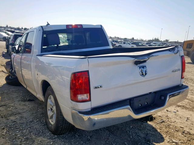 1C6RR7LT5KS582204 - 2019 RAM 1500 CLASS WHITE photo 3