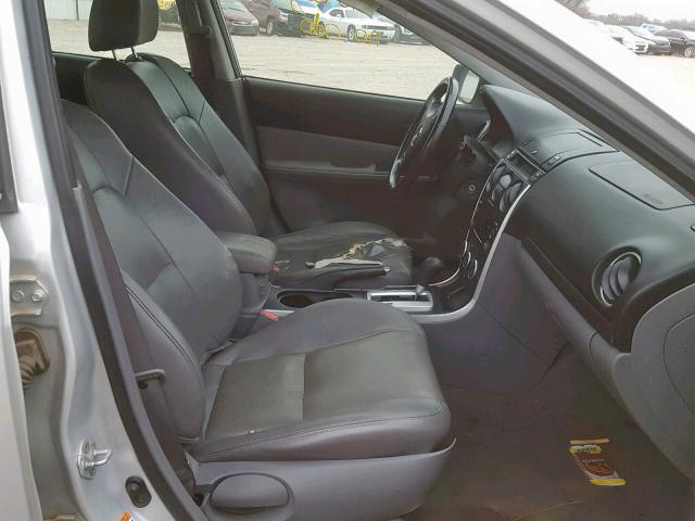 1YVHP80D065M59261 - 2006 MAZDA 6 S SILVER photo 5