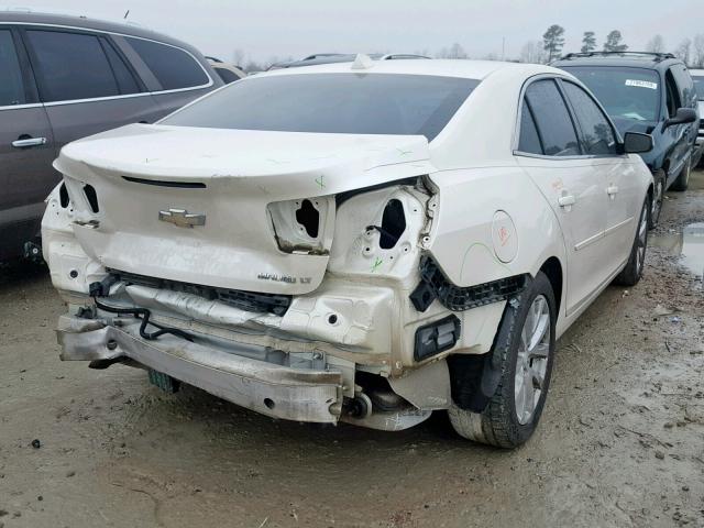 1G11G5SX8DF181819 - 2013 CHEVROLET MALIBU 3LT თეთრი ფოტო 4