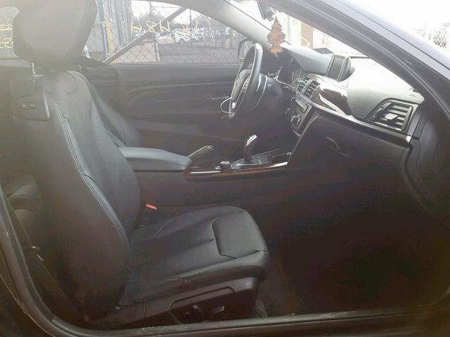 WBA3N9C58EF720447 - 2014 BMW 428 XI BLACK photo 5