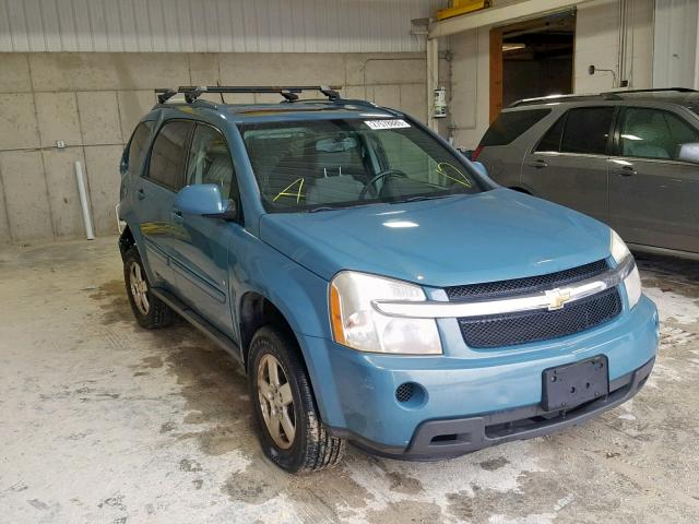 2CNDL33F786337144 - 2008 CHEVROLET EQUINOX LT BLUE photo 1